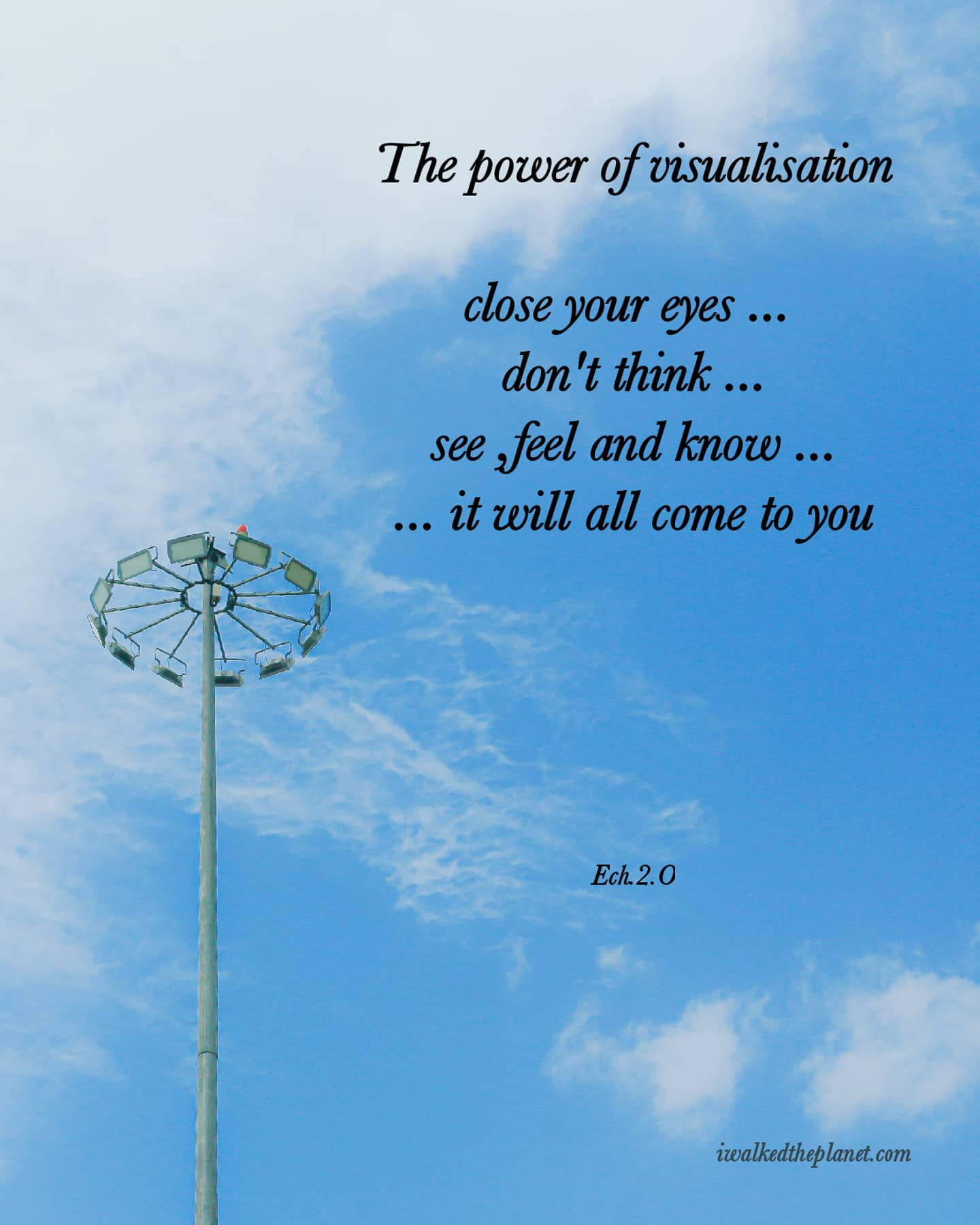 To change the external, change the internal
